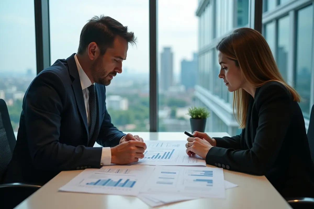 financial advisor guiding client through personalized wealth management strategies
